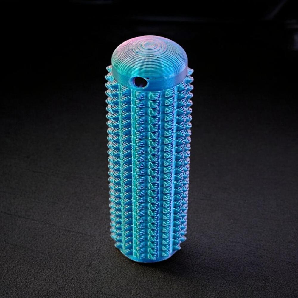 BPA-Free Tactile Sensory Keychain Portable Grippie Stim Keychain Spiky Grip Toy  Office Desk
