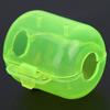 50 Pcs Plastic Squid Lure Hook Case Fluorescent Yellow Hook Cover Case Hook Bait Case  Hook Storage