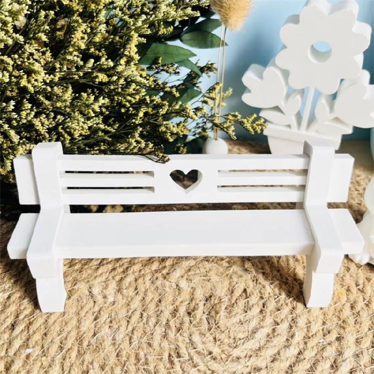 Benches Silicone Molds Plasters Molds Creative Chair Gypsum Molds Castings Molds Craft Supplies