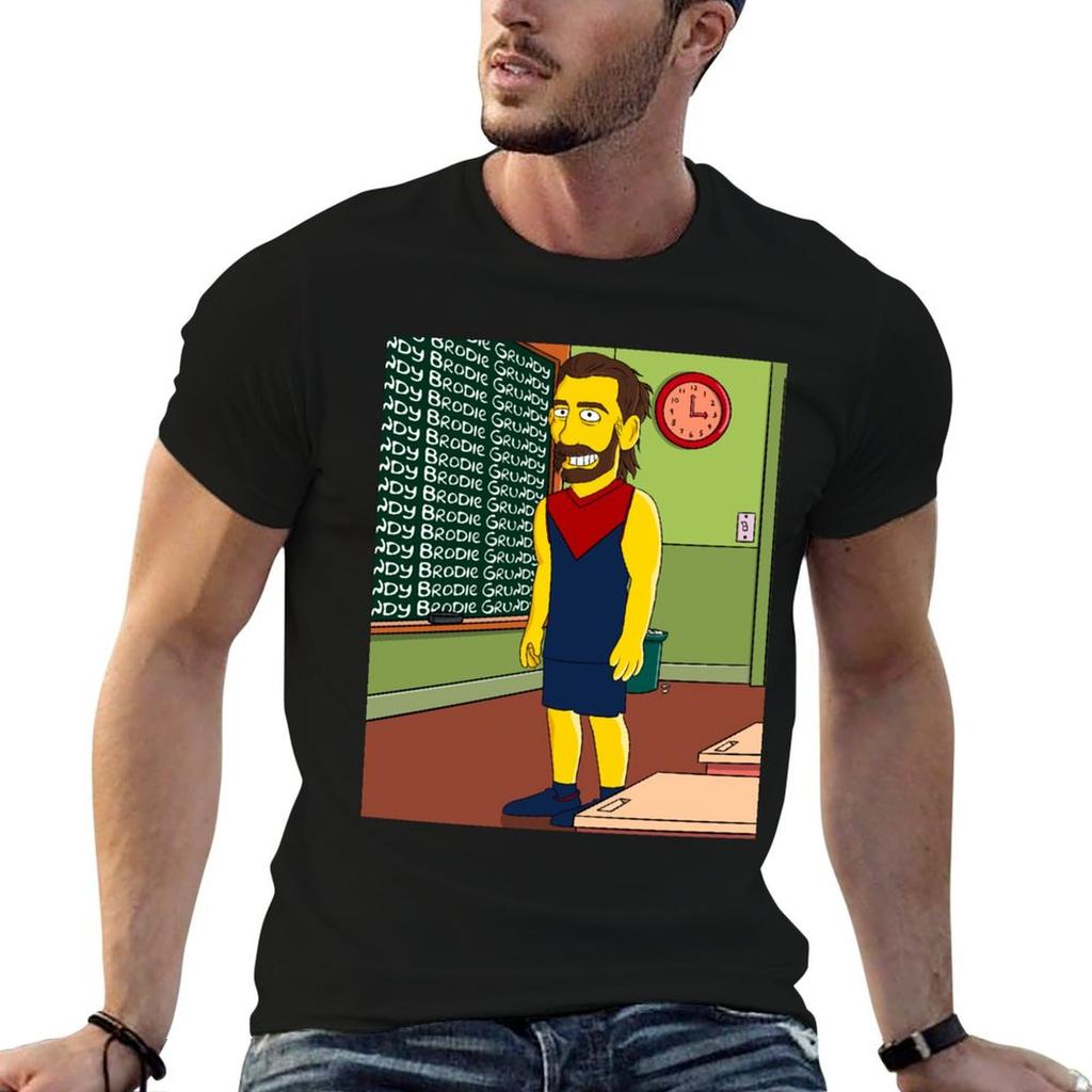 Brodie Grundy Tshirt Unisex T Shirts For Unisex Casual Anime T Shirts Oversize Anime Tshirt Tshirt