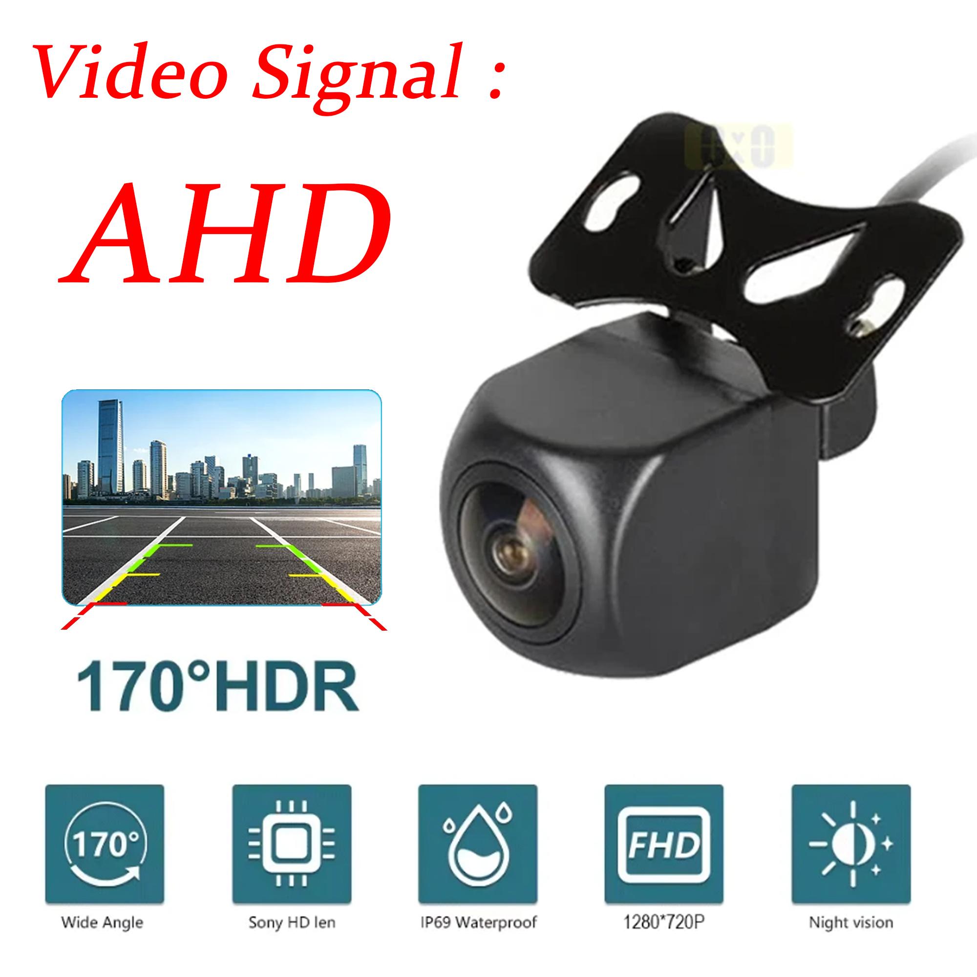 

CVBS AHD Car Rear View Camera HD Reverse Parking Video Monitor Waterproof Backup Night Vision Lens 6M Cable for Car Radio Mp5 12V