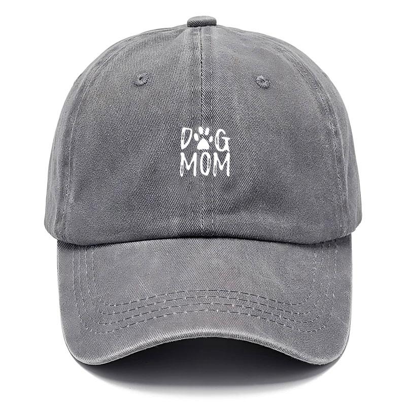 

Dog Mom Washed Cotton Vintage Baseball Cap For Women Adjustable Distressed Trucker Hat Pet Lover Gift Casual Cotton Cap Hats