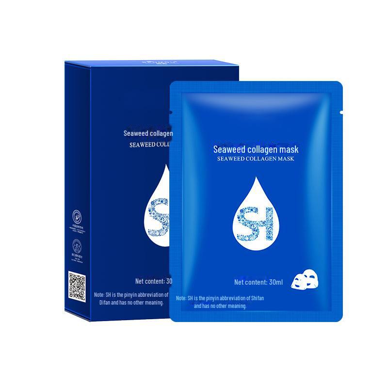 Shihou Seaweed Collagen Hydrogel Mask - Hydrating, Moisturizing, and Rejuvenating