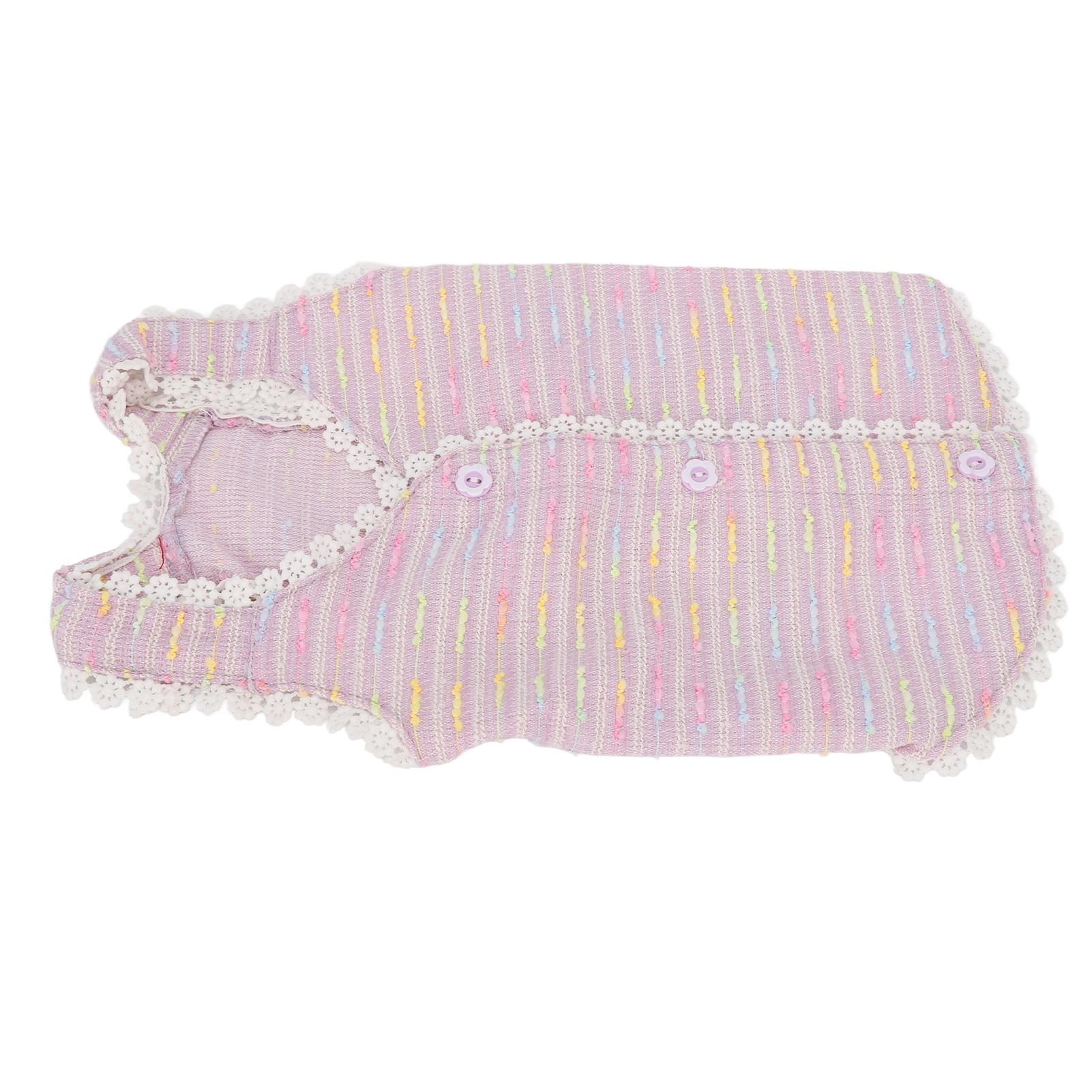 

Pet Lace Vest Fragrant Breeze Style Sweet Colorful Dogs Princess Lace Vest for Puppy Pomeranian L