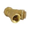 1/2" Female NPT Brass Y Strainer For Fire Alarm Lines and Plumbing
