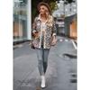 Autumn New Women's Leopard Print Long-sleeved Jacket Coat for Women