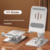 Metal Mobile Phone Holder Stand 360 ° Rotating Table Cell Phone Stand  Tablet