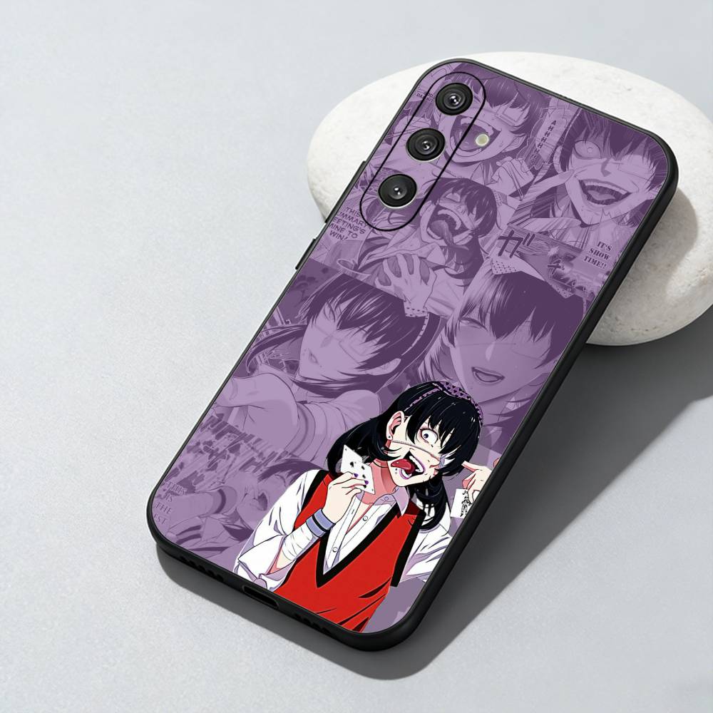 K-Kakegurui Phone Case For Samsung Galaxy A73,A72,A71,A70,A52,A51 Others Soft Black Cover