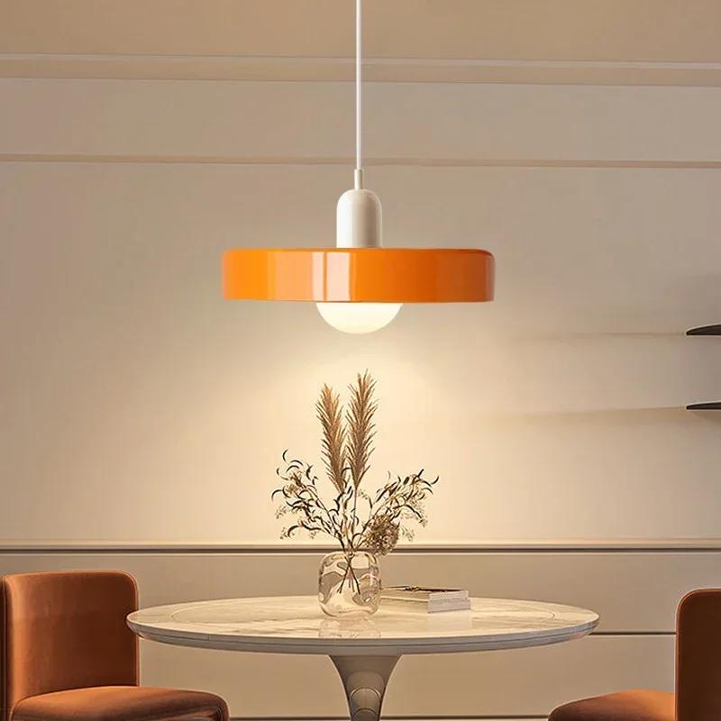 Nordic 35cm Glass Pendant Light Home Decorative Ceiling Hanging Lamp For Living Room Bedroom Indoor Vintage Dining Table Fixture
