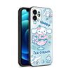 Husă de Telefon Kawaii Cinnamoroll Pentru Apple iPhone 12 13 Mini 11 14 15 Pro Max 7 8 Plus X XR XS SE 2020 2022 Husă Neagră din Silicon