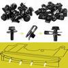 Xislet 45pcs Universal Style Engine Undercover Splash Shield Guard Body Bolt Bumper Fender Liner