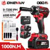 ONEVAN 1000N.M Brushless Electric Impact Wrench 1/2" Cordless Screwdriver Torque Wrench Power Tool For Makita 18V Battery Pin