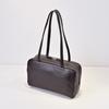 2025 new RO * W niche design minimalist first layer sheepskin single shoulder underarm bowling bag premium commuter bag
