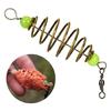 20Pcs Fishing Spring Baits Cage Set Glowing Fishing Feeder Baits Cage Fishing Tackle Baits Holder Feeder Fishing Tool