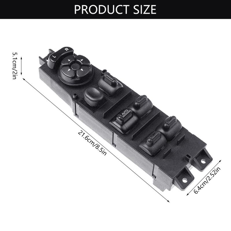Auto Part 56009449AC Electric Power Automotive Window Switch Button For 1997-2001 XJ Series Left 4 Door
