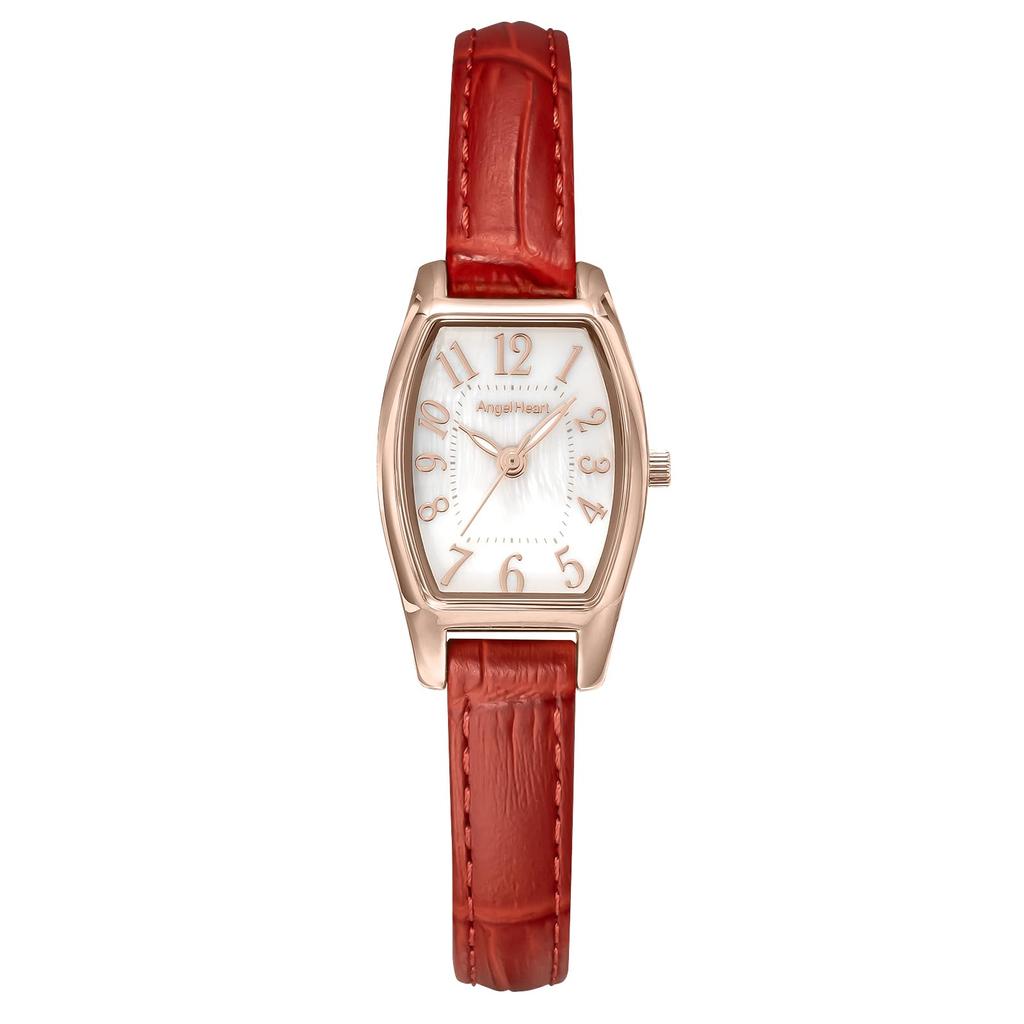 AngelHeart Angel Heart Lau Sport Quartz 3 ATM Water Mineral White Pearl Stainless Steel Women's Watch, WL21P-RE-Q-AM, Movement, Resistance, Glass,