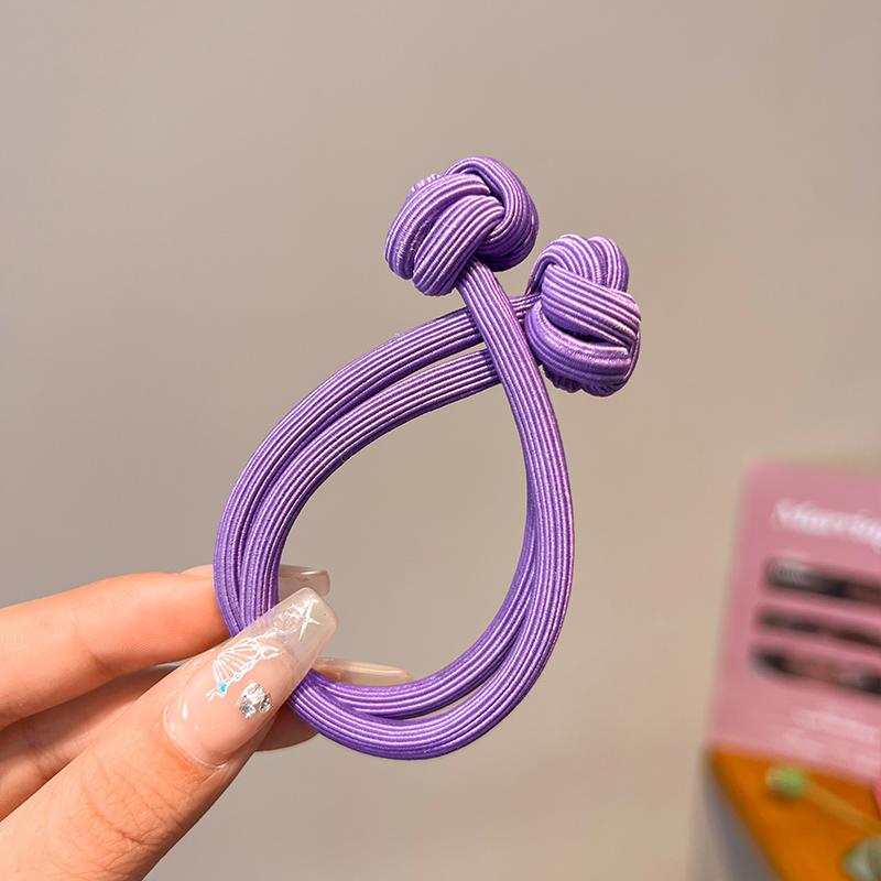 Simplicity Stretch Hair Rope for Women High Elasticity No Hair Damage Fashion Girl Rubber Band Scrunchie Hair Accessories