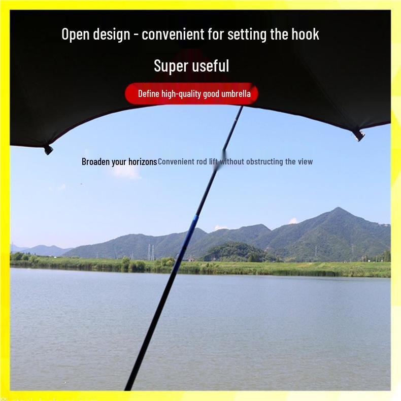 Universal Heavy-Duty Outdoor Fishing Umbrella – Large, Thickened Sunshade & Rain Protection