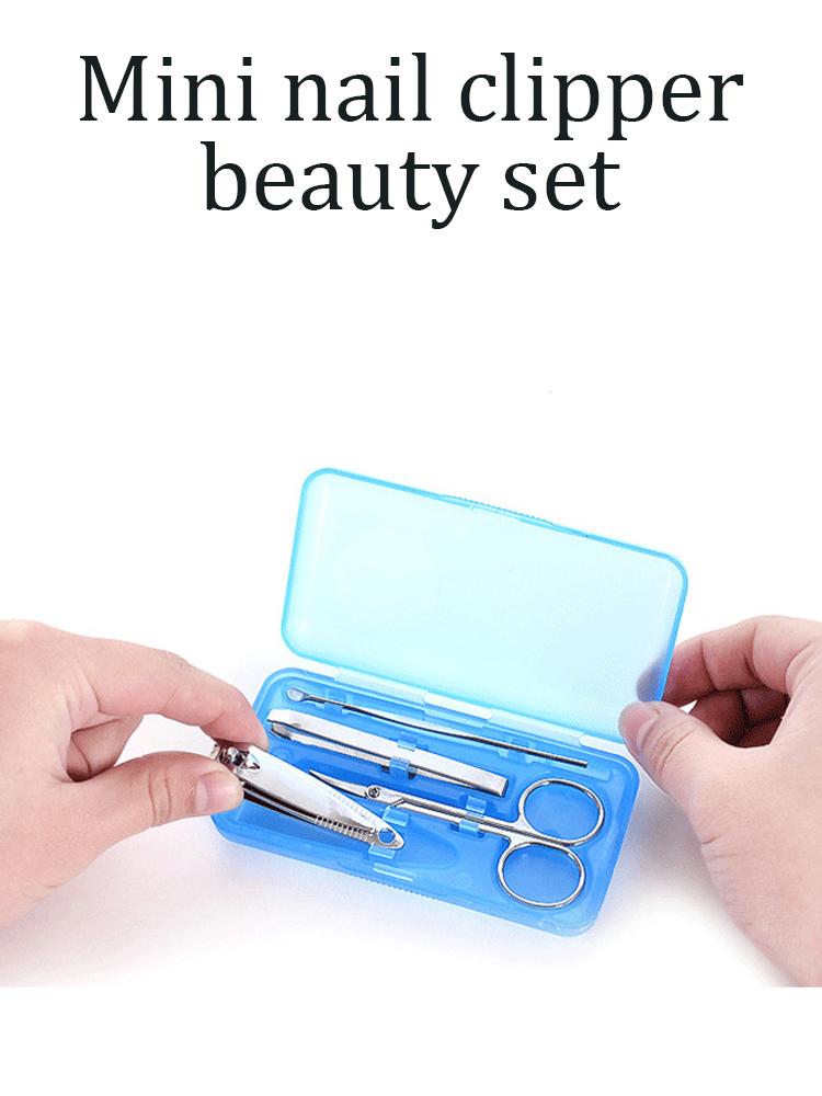 4-częściowy zestaw do manicure, zestaw obcinaczek do paznokci, narzędzia do pielęgnacji paznokci ze stali nierdzewnej, profesjonalne zestawy do pielęgnacji, prezent dla mężczyzn, ojca