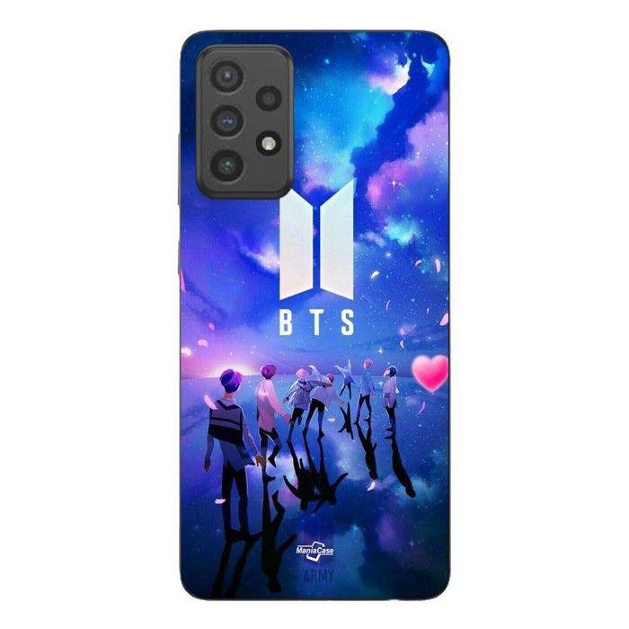 Coque Pour Samsung Galaxy A72 BTS groupe symbol army Maniacase