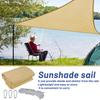 Sunshade , Sand Color, Sunshade UV , Suitable For Patio, Backyard, Garden, , Outdoor Facilities And Events