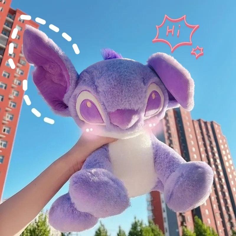 Purple Stitch Stuffed Plush Toy Cartoon Cute Interstellar Baby Plush Doll Sleeping Pillow Giving Girlfriend Birthday Gift