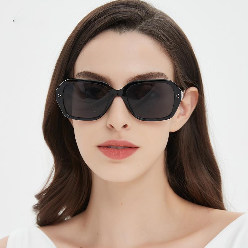 New Midai Sunglasses Trendy High-end Glasses Concave Shape Large Frame Slimming Sunglasses MN5532