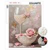 Floral Pearl Painting Handmade DIY Pearl Art Painting Stickers Home Decoration Gifts