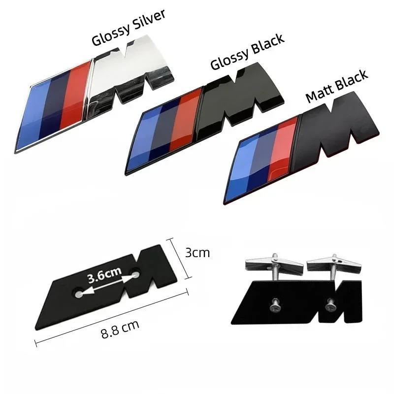 XZFG7 M 3d grade dianteira do carro emblema para bmw m3 m4 m5 g42 g30 g20 e90 e90 e93 e60 f10 f0 auto crachá decoração tronco adesivo