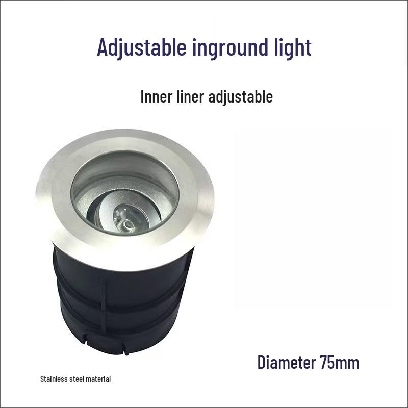 Adjustable Angle LED Ground Light