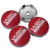 4PCS 56MM 60MM WRC World Rally Championship Emblem Car Wheel Center Cap Hubs Cover Badge Auto Styling Accessories