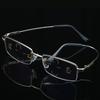 Square Eyeglasses Anti-Blue Light Reading Glasses Men Women Metal Optical Spectacle Eyeglass Progressive Near Far Glasses +1 ~+4
