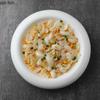 Pure White Ceramic Double-layer Plate Creative Circular Dessert Plate Pasta Plate Snack Plates Restaurant Specialty Tableware