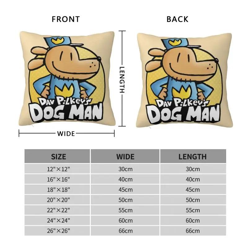 Dogmans Anime Kissenbezug Heimdekoration Luxus Kissenbezug für Sofa Quadratischer Kissenbezug Kissenbezüge dekorativ
