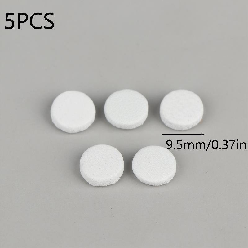 5 Pieces Leather Clarinet Pads - Sheepskin Woodwind Accessories Various Sizes - Music Instrument Parts