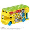 Takara Tomy Dream Tomica SP Tom and Jerry Wrapping Bus (Yellow) Miniature Car Toy for Ages 3 and Up