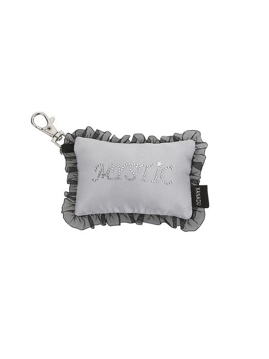 XANADU MYSTIC CUSHION БРЕЛОК_СЕРЕБРИСТЫЙ SILVER
