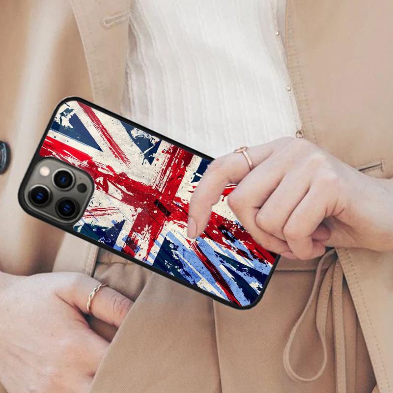 United Kingdom flag UK Magnetic Phone Case For APPLE iPhone 17 Air 16 14 13 12 Pro Max 15 Plus Wireless Charge MagSafe Cover