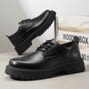 Men's Business Casual Shoes Leather Shoes Lace Up Oxfords Casual Dress Casual Spring Autumn Business Formal Wedding Shoes Outdoor Tenis