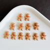30 Piece Cartoon Resin Mini Christmas Gingerbread Figurine Nail Decoration Diy Set, Suitable For Nail And Jewelry Making A116
