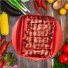 1PC/3 PCS Microwave Bacon Tray with Splatter Lid Safety Quick and with No Mess Non-Stick Cooker Make Crispy Bacon in few Minutes