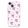 Phone Case For iPhone 17 Cases iPhone Air 16 15 12 13 14 Pro Max 7 8 Plus 16Pro iPhone11 Soft Cover Cute Pink Heart Bow