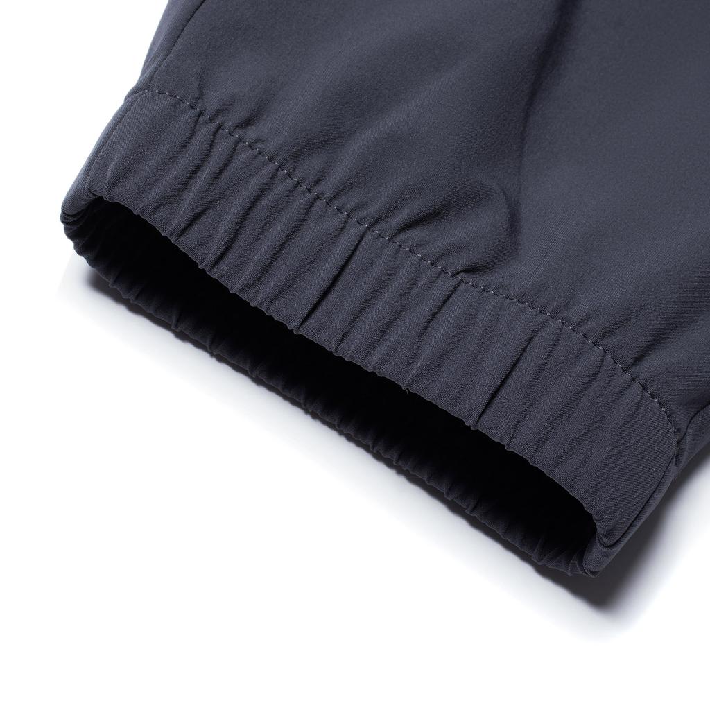 Li Ning Fitness Series Solid Color Logo Waistband Tapered Woven Knitted Sports Pants Men Pants Cool-Black AYKU659-2