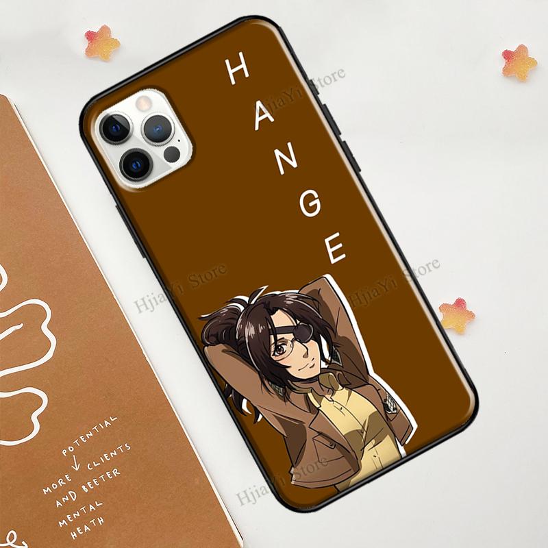 Pouzdro Hange Zoe Attack on Titan anime pro iPhone 12 Pro Max 13 mini 6S 7 8 Plus SE 2020 Pouzdro pro iPhone 11 Pro Max XS X XR