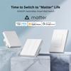 ITEAD Studio SONOFF SwitchMan US Standard Smart Wall Switch-M5 Matter White Color Works With Apple Home EWeLink Remote Control