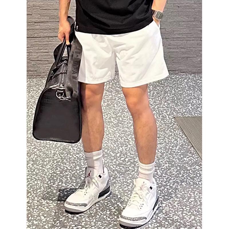 

Summer Arrival 280g Cotton-like Versatile Sports Shorts with Custom Print Logo X-Large білий