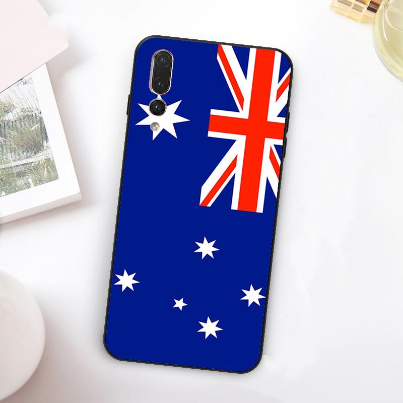 

Australia Flag For Huawei Nova Y73 Y72 Y90 Y70 Y60 Y91 Y61 12s 12i 11i 8i 9 10 SE P60 P30 Pro P40 Lite Case Huawei Nova 9