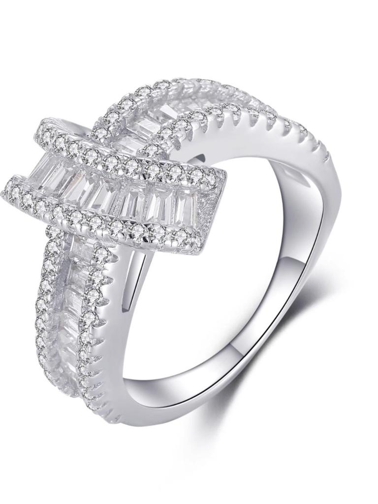 Fashionforward Copper Adjustable Ring Featuring Unique Geometric Elements Women For