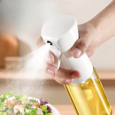 Oil Spray Can Glass Household Kitchen Air Fryer Oil Spray Bottle Spraying Mist Edible Oil Thickened Watering Can Oil Tank