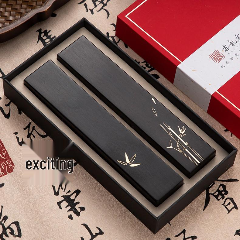 Bamboo Calligraphy Paperweight - Beginner's Book Press & Practice Tool - Four Treasures of the Study